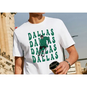 Dallas Star Shirt, Retro Dallas Star Shirt, Hockey Fan Unisex Tshirt